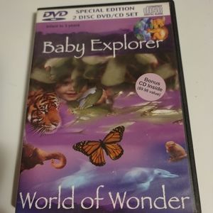 TWO- DVD SPECIAL EDITION 2 DISC DVD/CD SET. "BABY EXPLORER" & "SINGING BABIES".